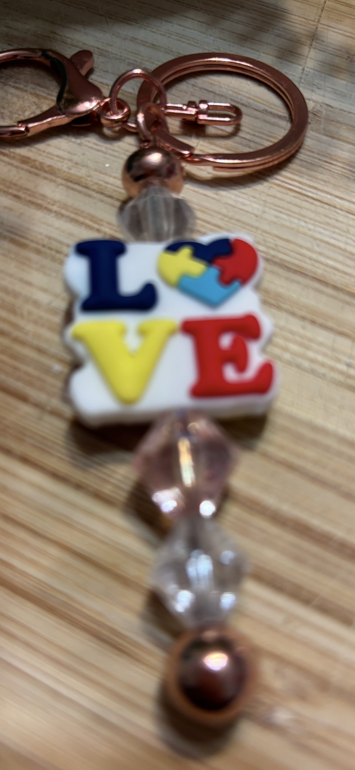 Ready-made beaded keychains